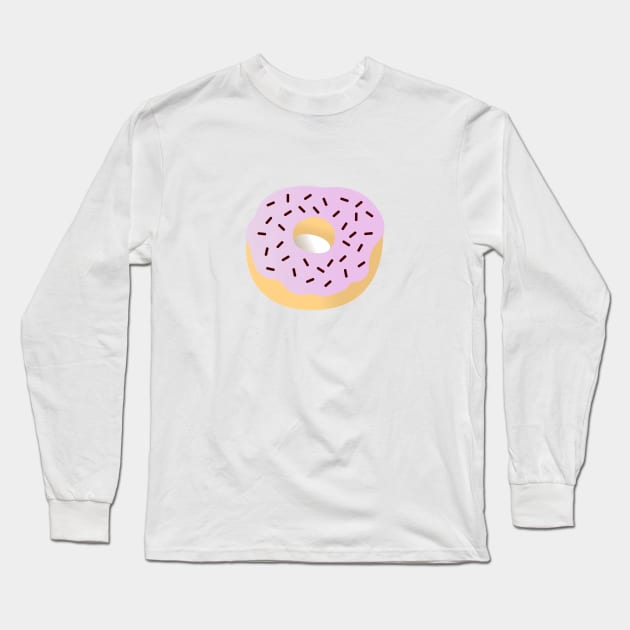 Doughnut Long Sleeve T-Shirt by traditionation